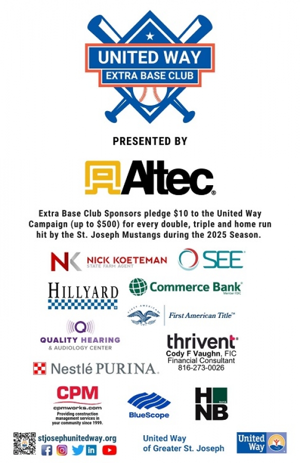 Extra Base Club 2025 Sponsors