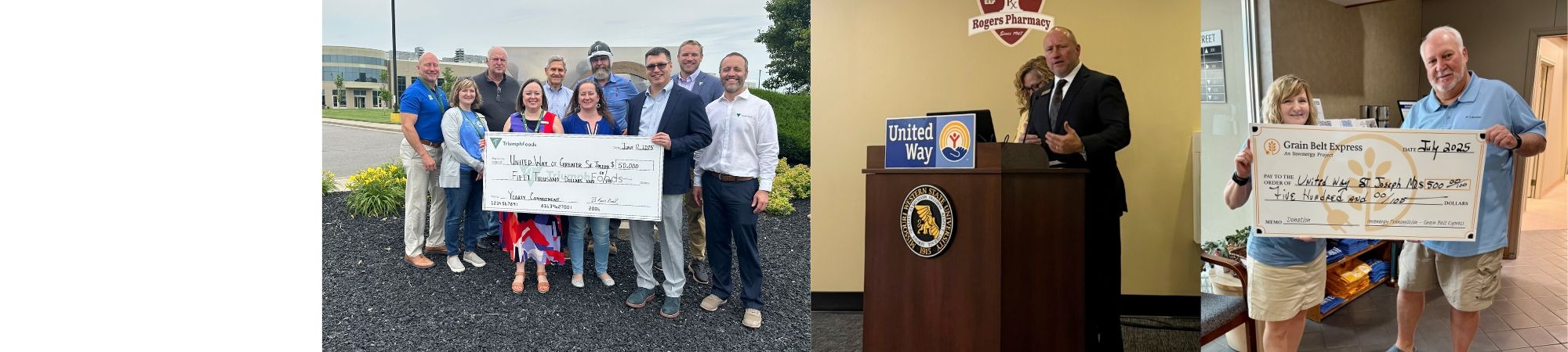 United Way St Joseph volunteers helping community